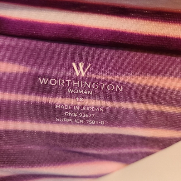 Worthington Women's Top - Size 1X - Picture 3 of 9